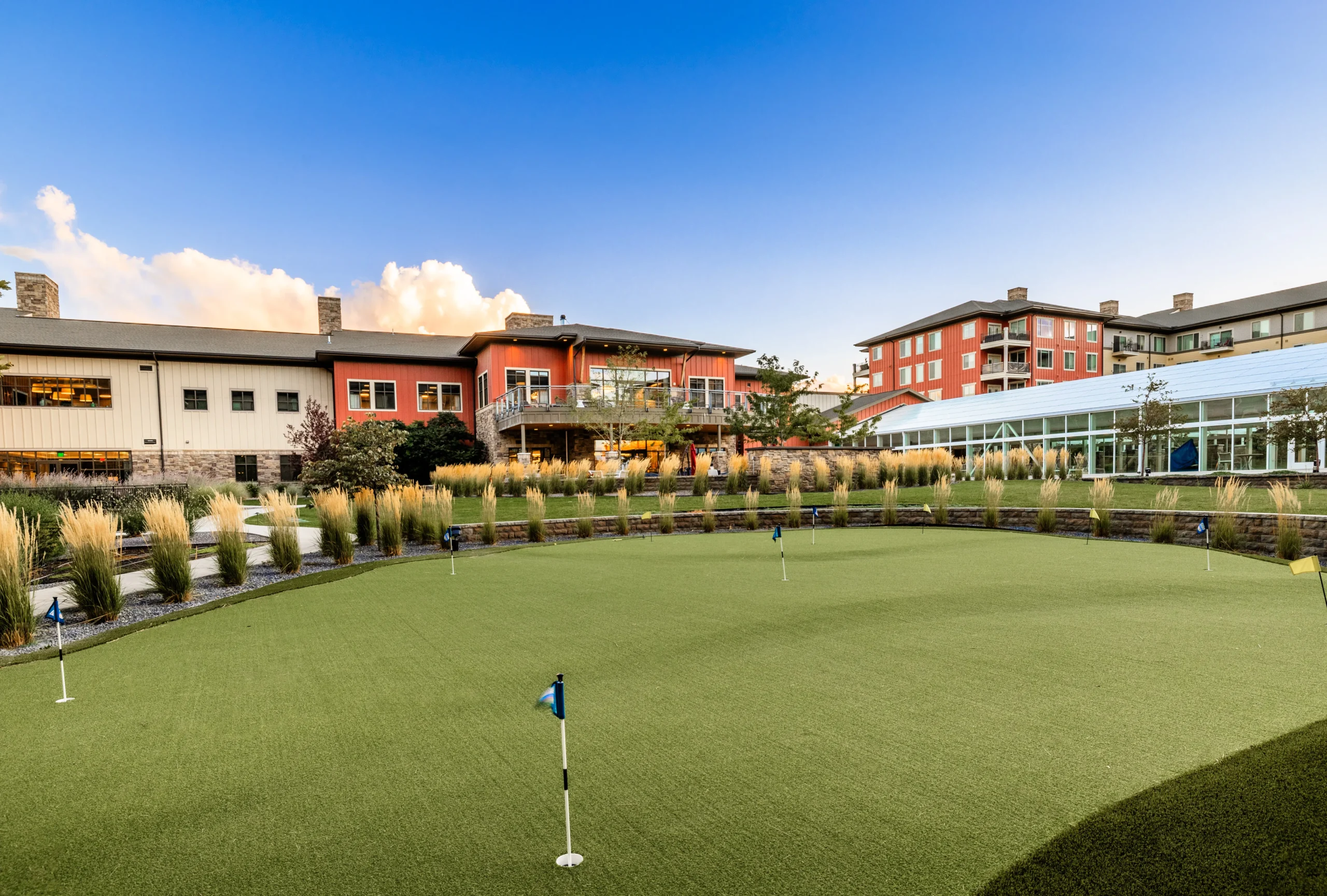 Outdoor Putting Green