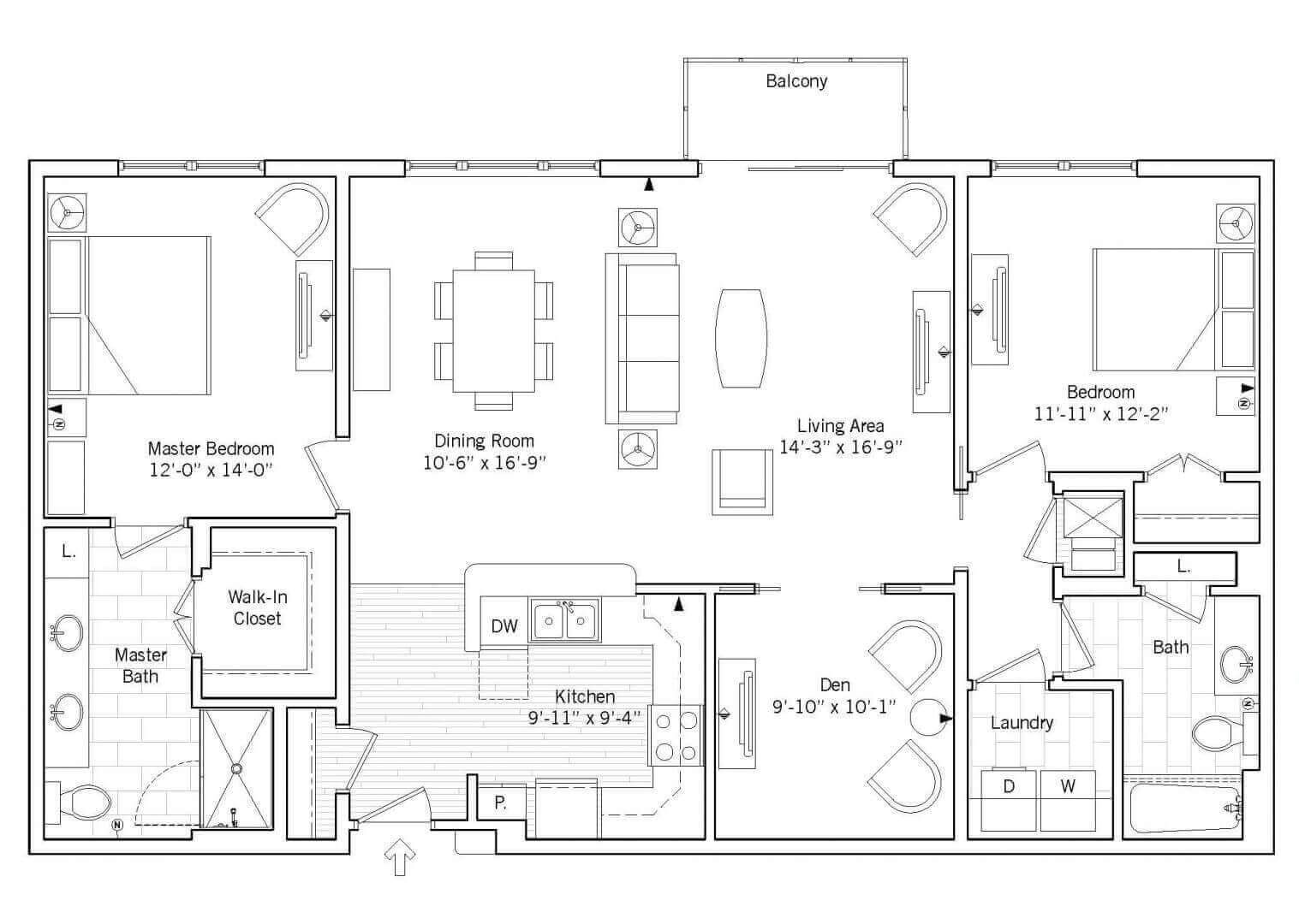 Victoria Floor plan 2D preview