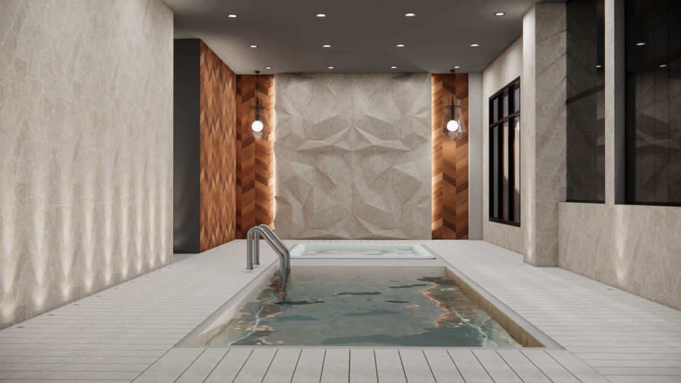 Salt Water Soaking Pool